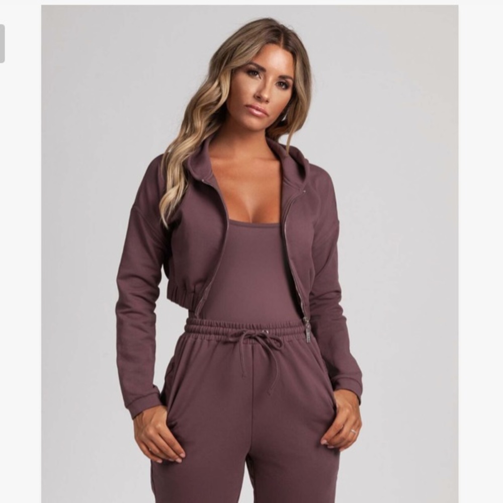 Meshki Johanna zip through hoodie